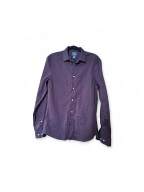 H&M Burgundy Button Down Shirt Size P